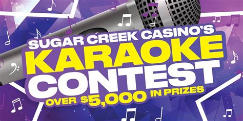 sugar creek casino karaoke contest